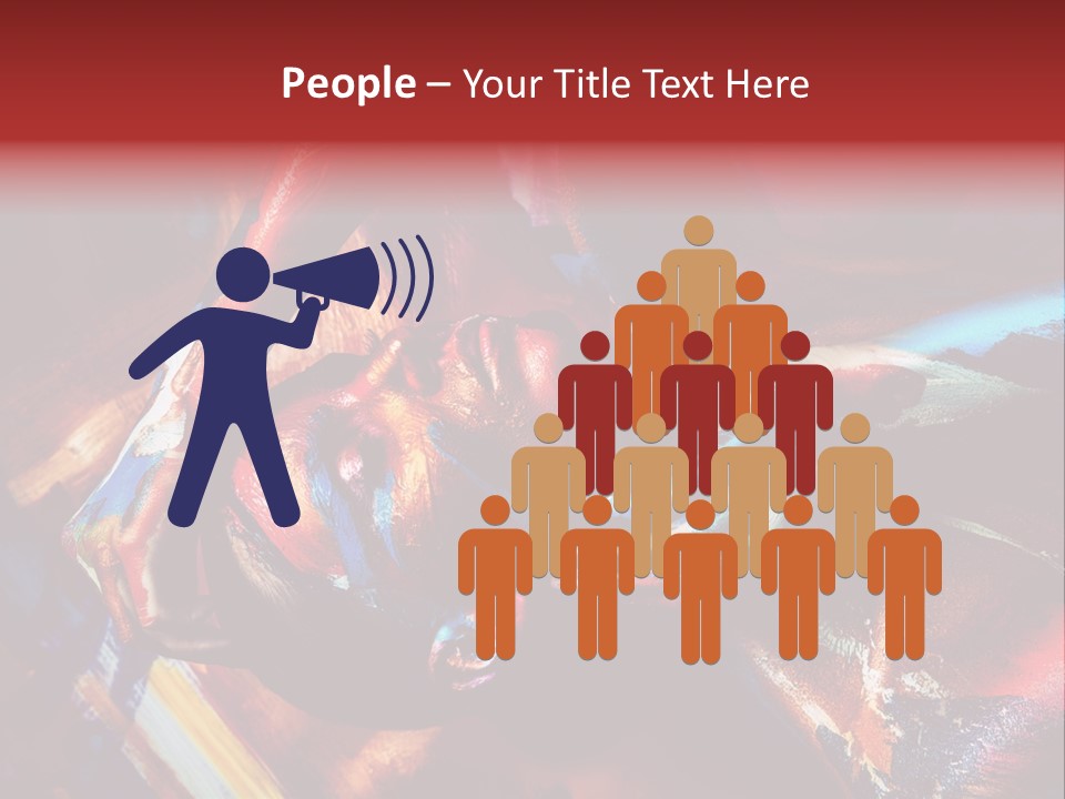 Yellow One Paintings PowerPoint Template