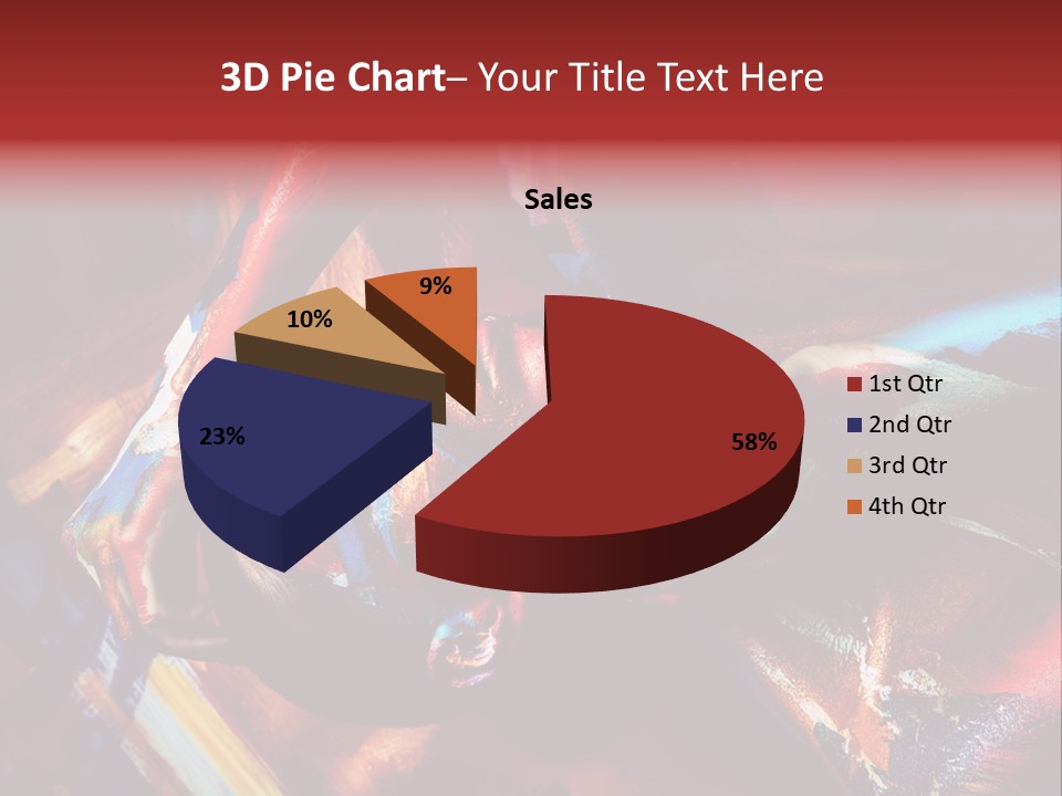 Yellow One Paintings PowerPoint Template