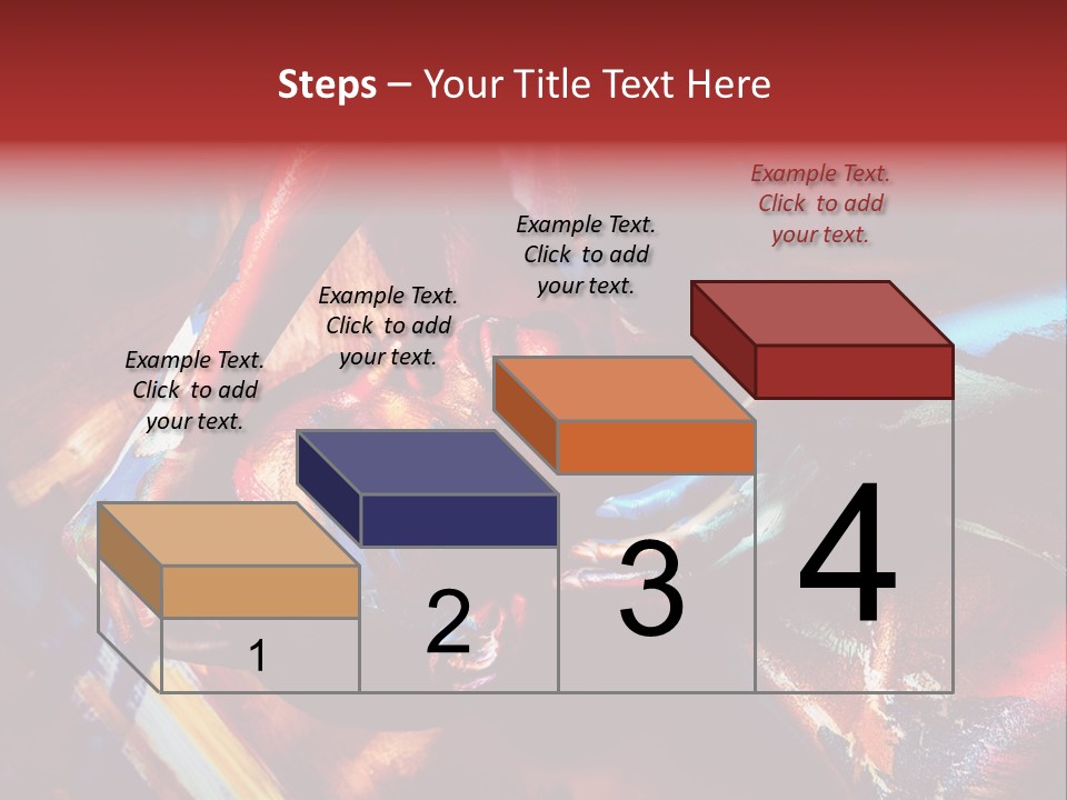 Yellow One Paintings PowerPoint Template