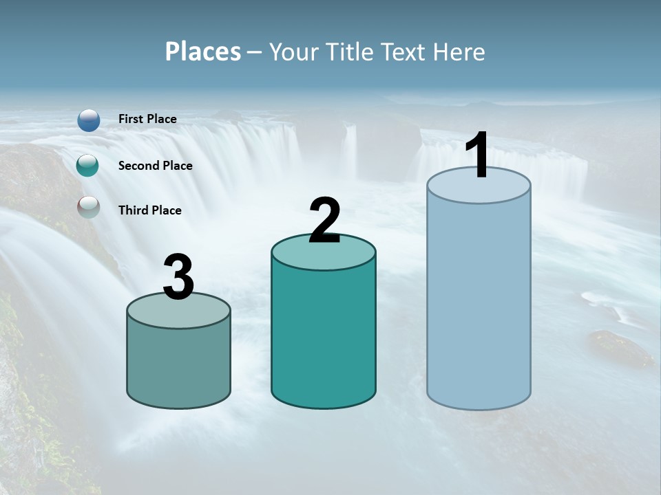 Wave Flow Summer PowerPoint Template