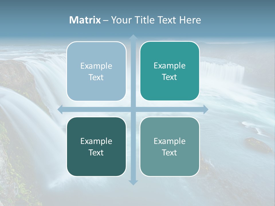 Wave Flow Summer PowerPoint Template