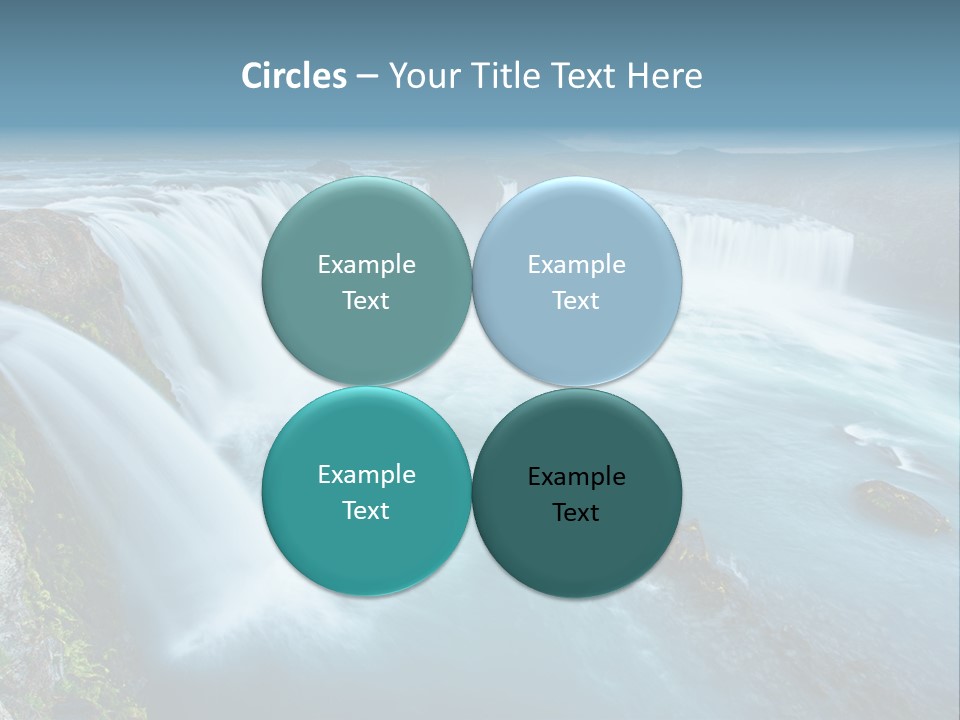 Wave Flow Summer PowerPoint Template