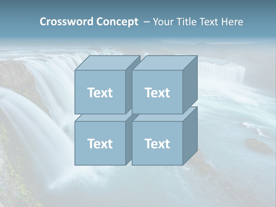 Wave Flow Summer PowerPoint Template