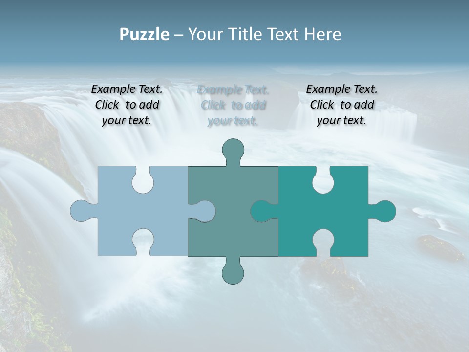 Wave Flow Summer PowerPoint Template