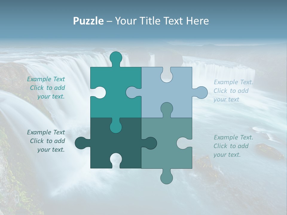 Wave Flow Summer PowerPoint Template