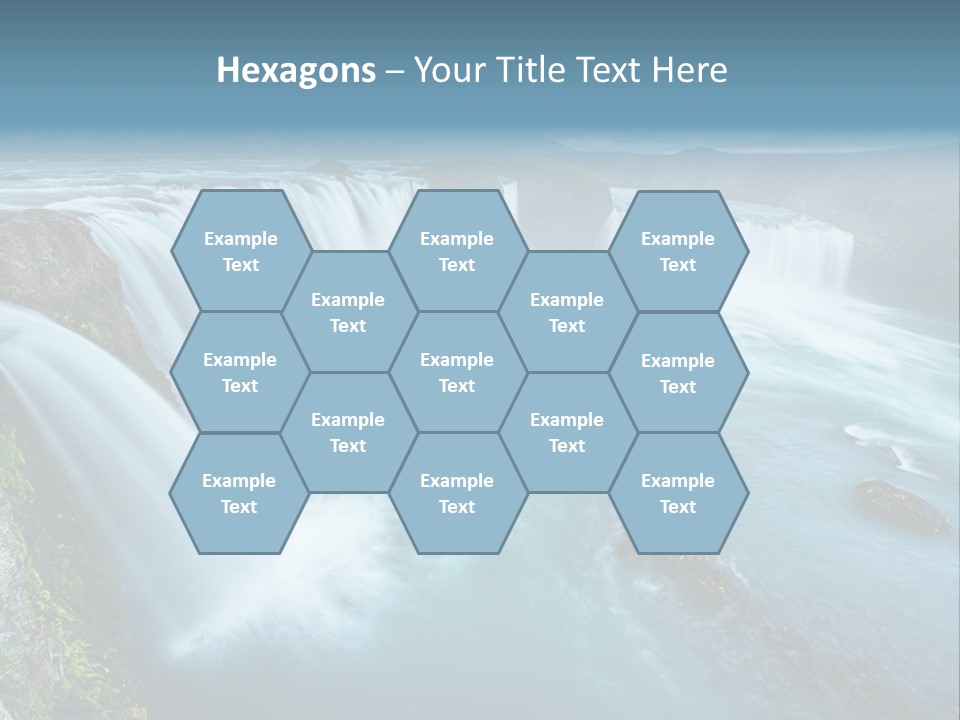 Wave Flow Summer PowerPoint Template