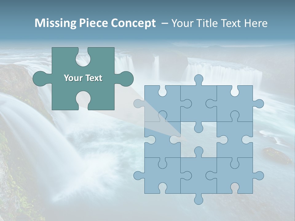 Wave Flow Summer PowerPoint Template