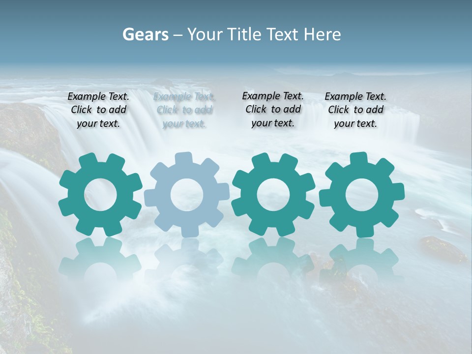 Wave Flow Summer PowerPoint Template