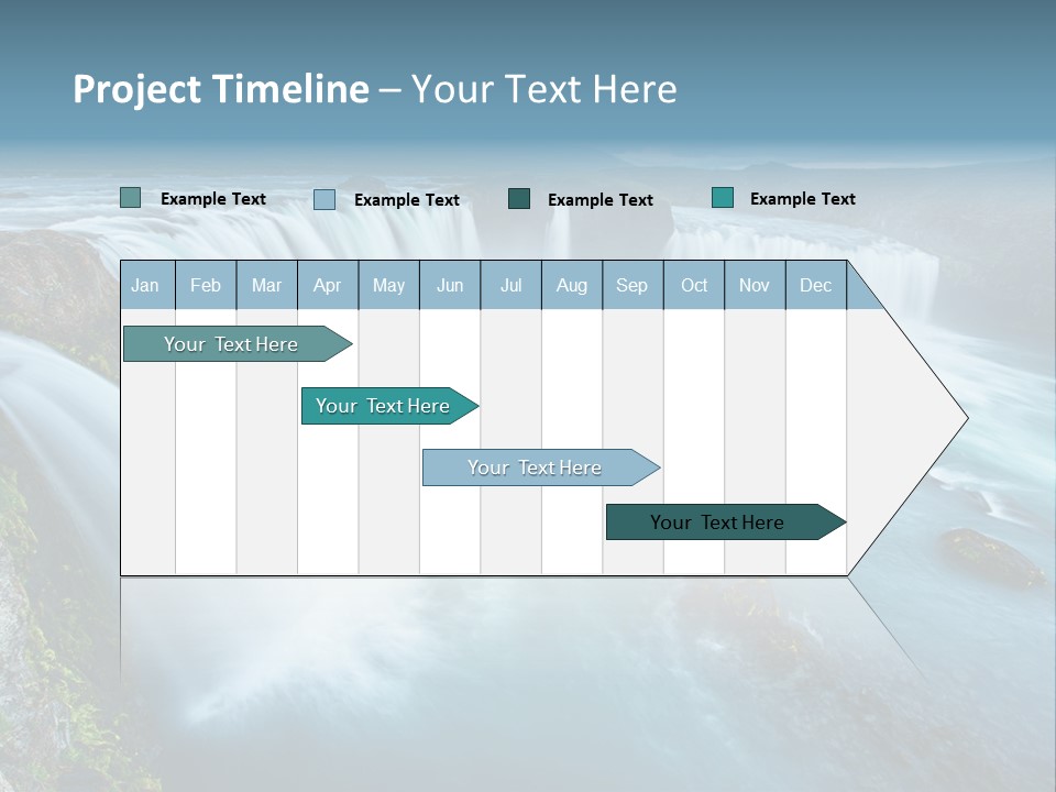 Wave Flow Summer PowerPoint Template