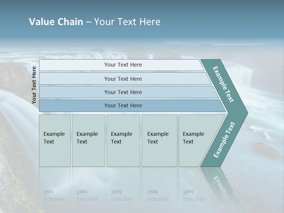 Wave Flow Summer PowerPoint Template