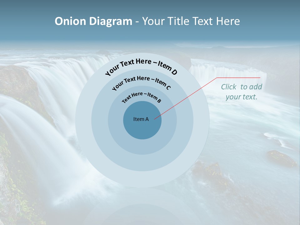 Wave Flow Summer PowerPoint Template