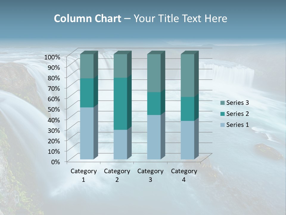 Wave Flow Summer PowerPoint Template