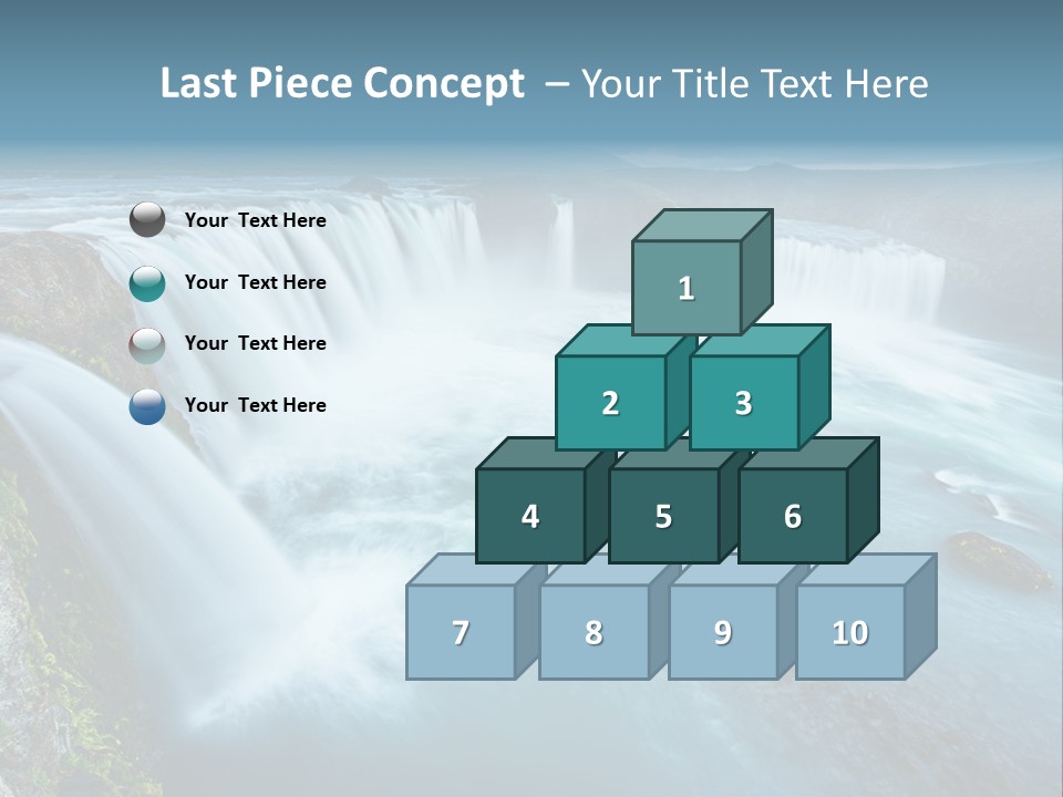 Wave Flow Summer PowerPoint Template