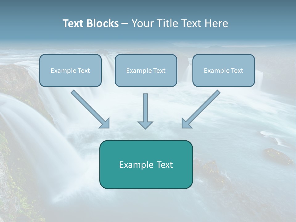 Wave Flow Summer PowerPoint Template