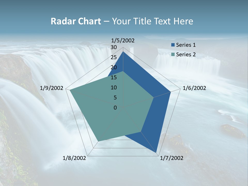 Wave Flow Summer PowerPoint Template