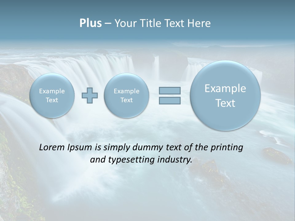 Wave Flow Summer PowerPoint Template