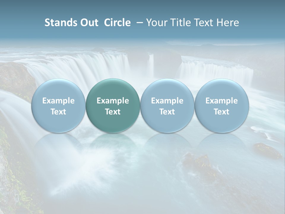 Wave Flow Summer PowerPoint Template