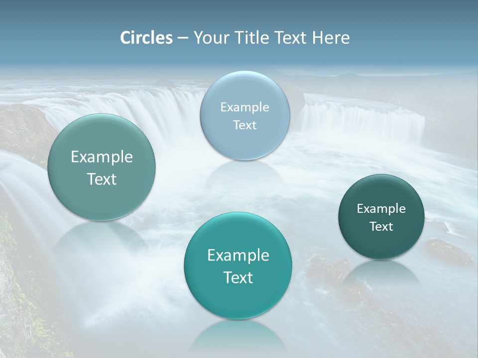 Wave Flow Summer PowerPoint Template