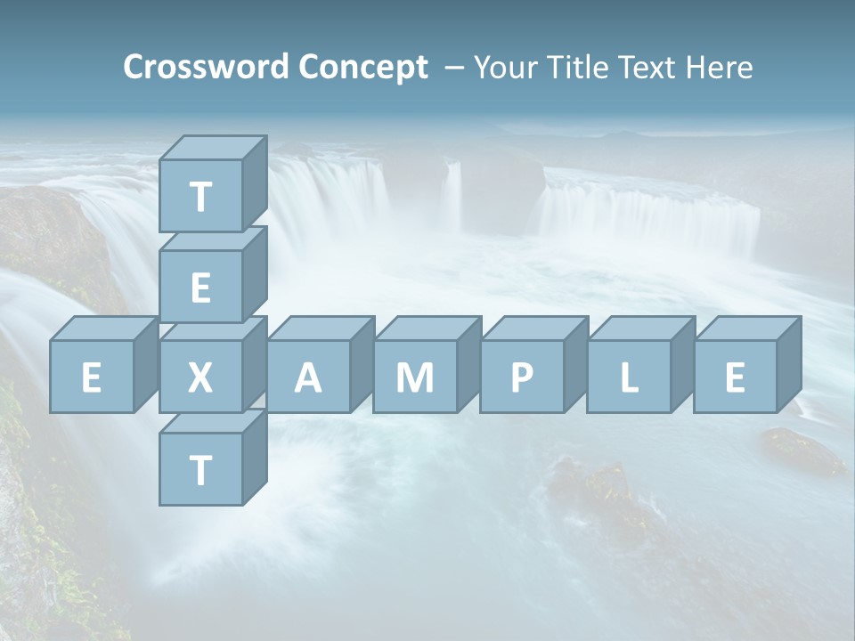 Wave Flow Summer PowerPoint Template