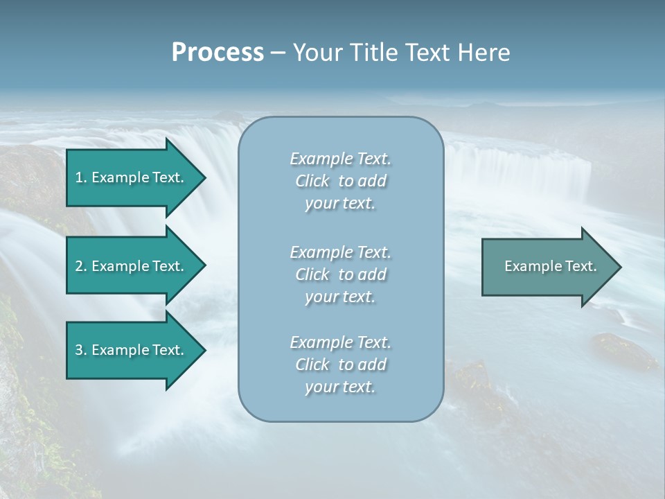 Wave Flow Summer PowerPoint Template
