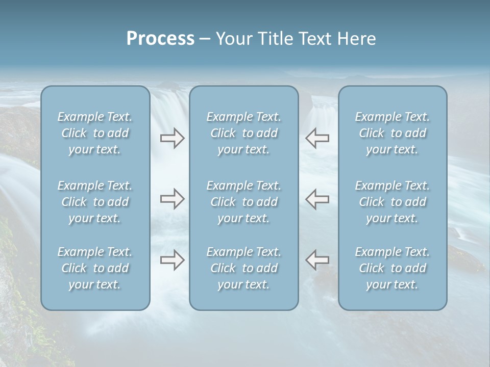 Wave Flow Summer PowerPoint Template