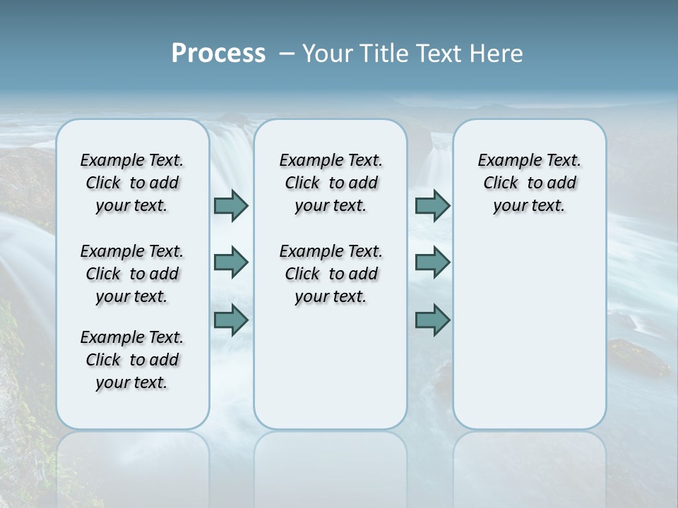 Wave Flow Summer PowerPoint Template