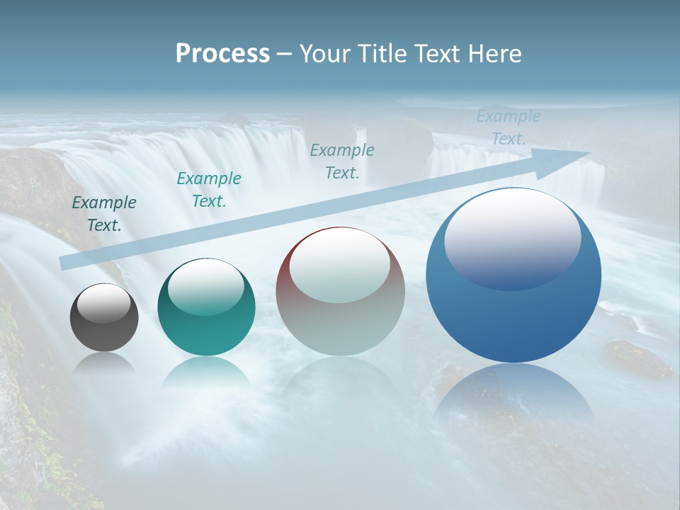 Wave Flow Summer PowerPoint Template