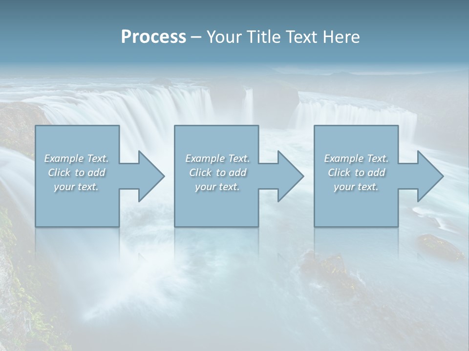 Wave Flow Summer PowerPoint Template