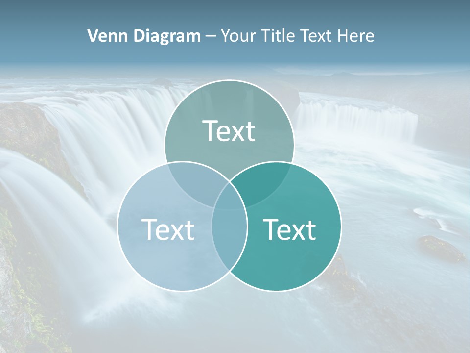 Wave Flow Summer PowerPoint Template