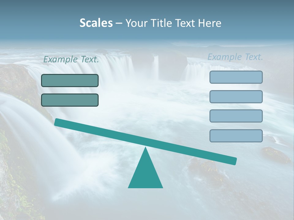 Wave Flow Summer PowerPoint Template