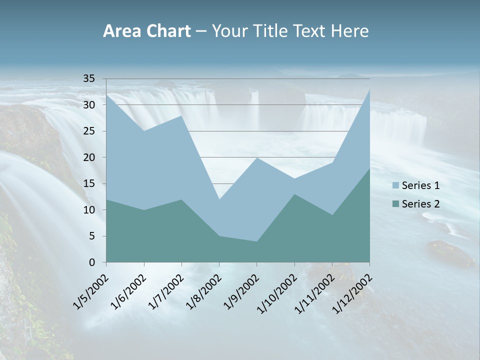 Wave Flow Summer PowerPoint Template