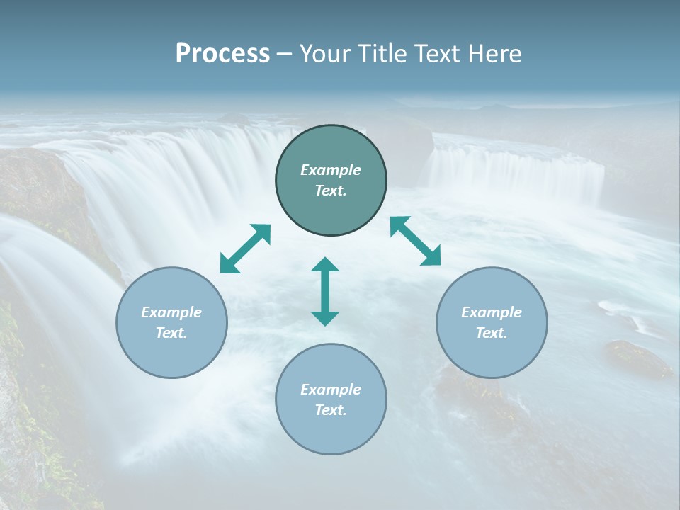 Wave Flow Summer PowerPoint Template