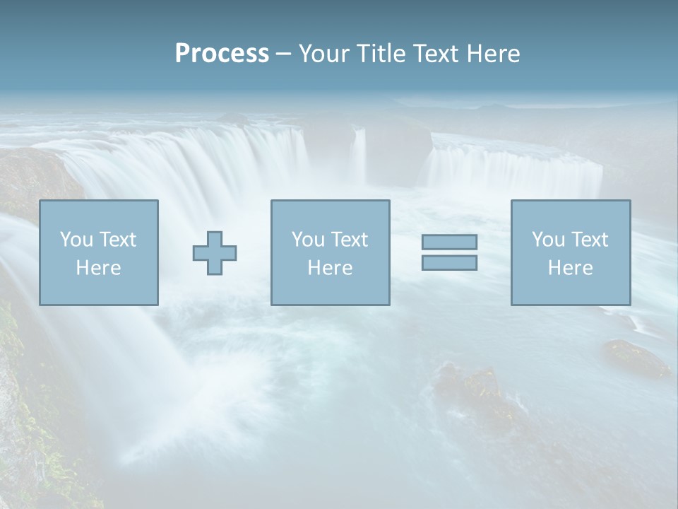 Wave Flow Summer PowerPoint Template