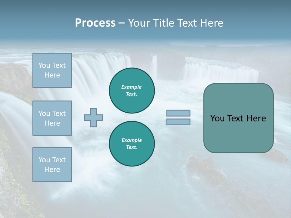 Wave Flow Summer PowerPoint Template