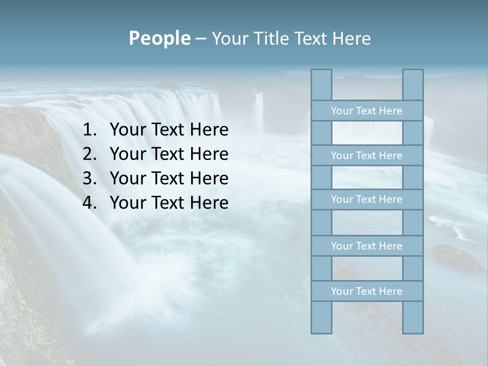 Wave Flow Summer PowerPoint Template