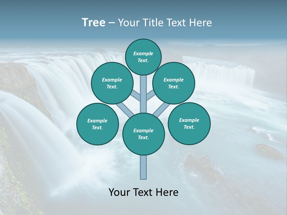 Wave Flow Summer PowerPoint Template