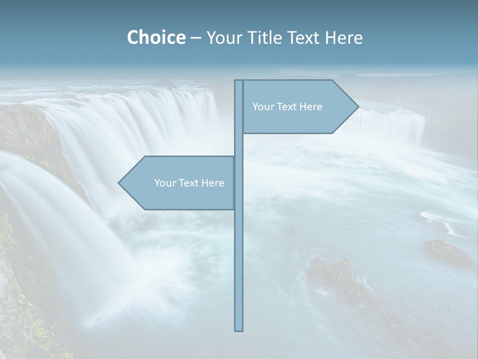 Wave Flow Summer PowerPoint Template