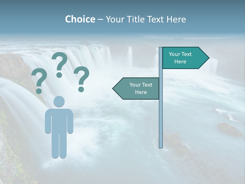 Wave Flow Summer PowerPoint Template