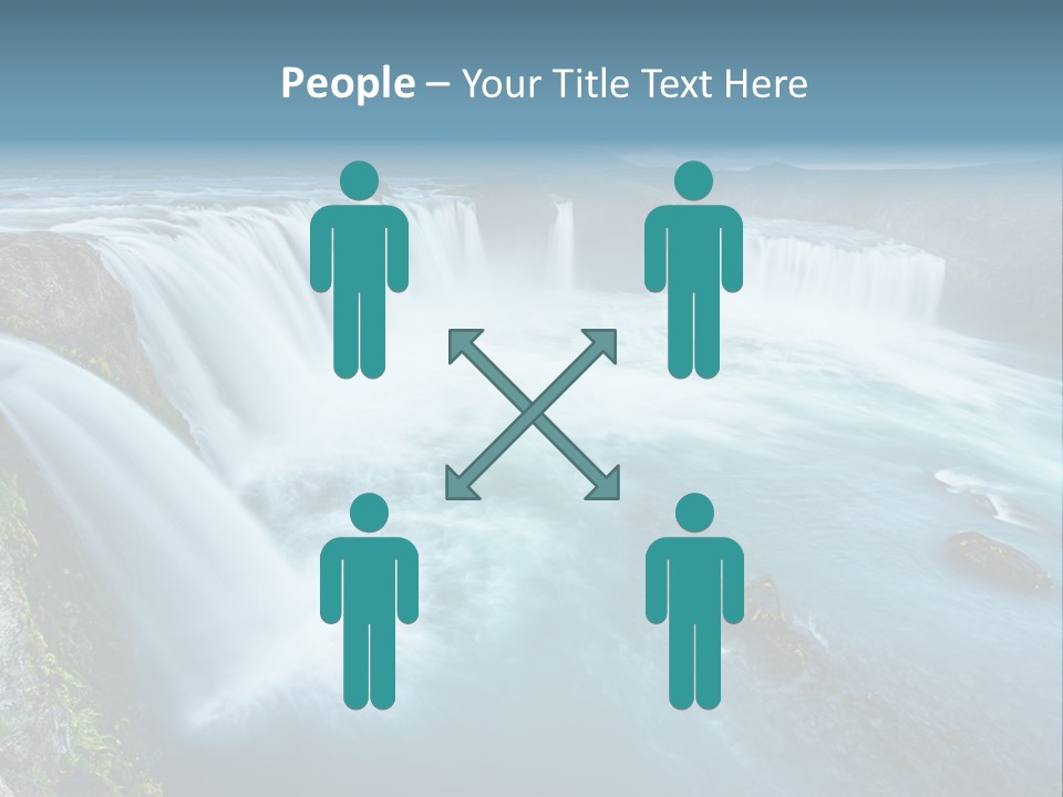 Wave Flow Summer PowerPoint Template