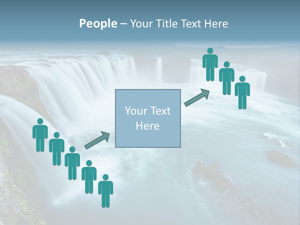 Wave Flow Summer PowerPoint Template