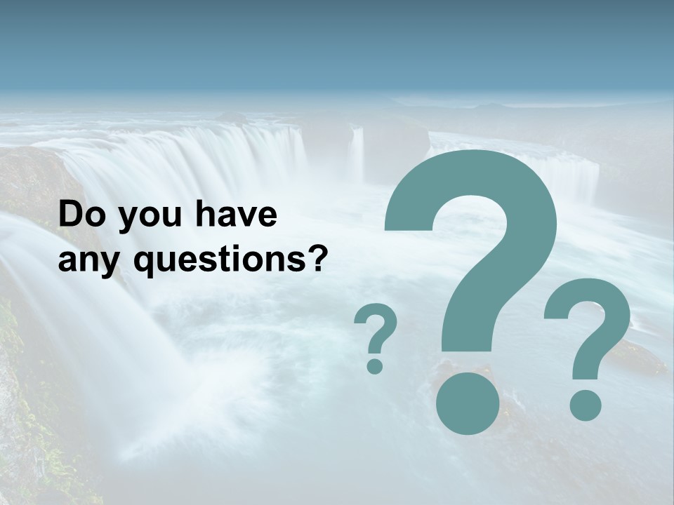 Wave Flow Summer PowerPoint Template