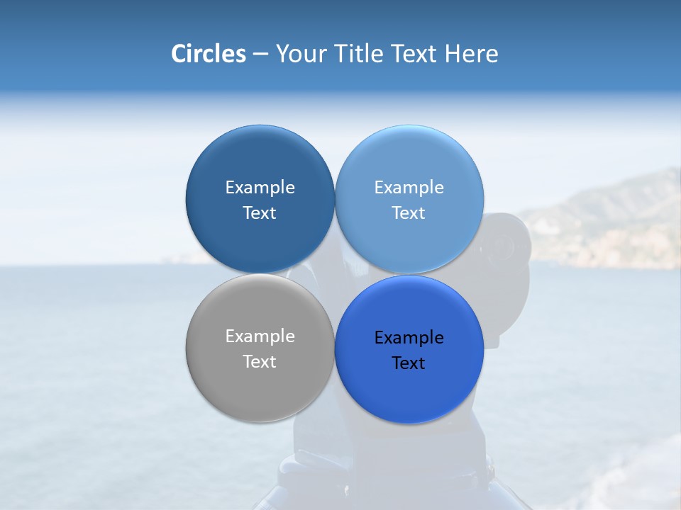 View Aerial Holiday PowerPoint Template