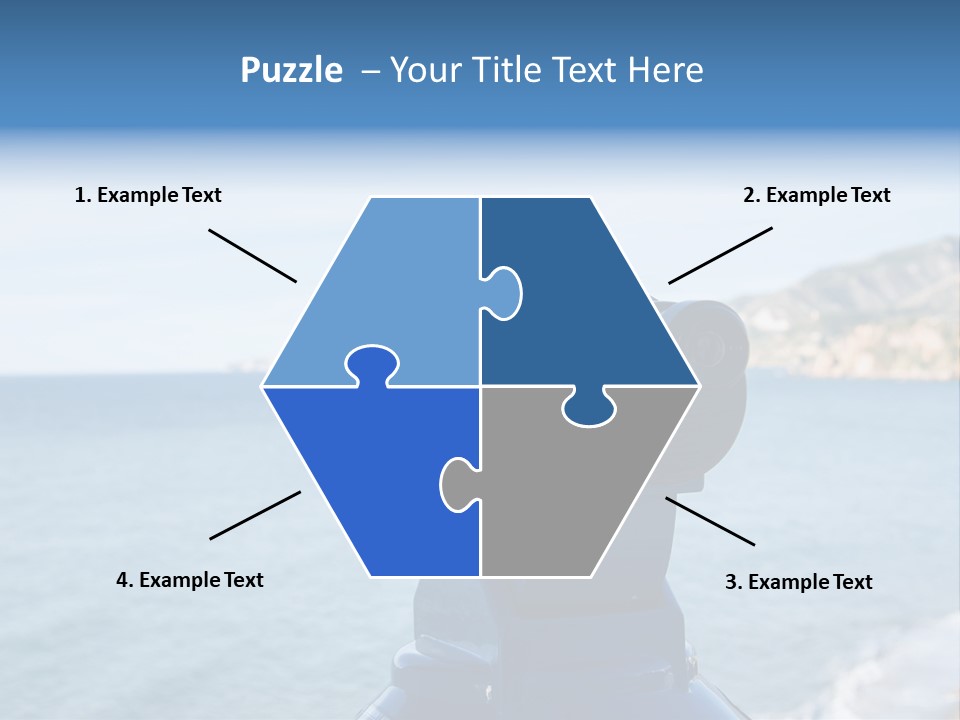 View Aerial Holiday PowerPoint Template