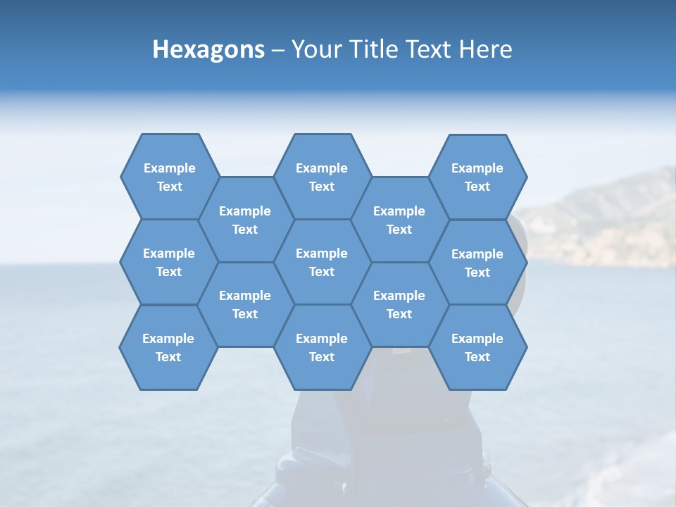 View Aerial Holiday PowerPoint Template