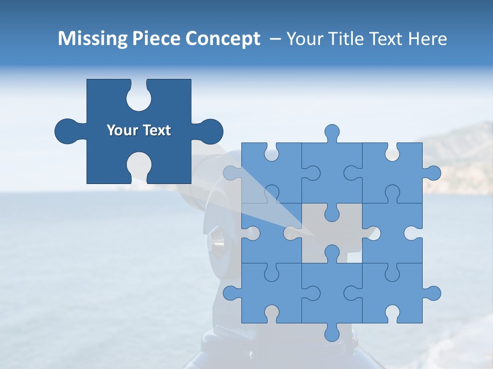 View Aerial Holiday PowerPoint Template