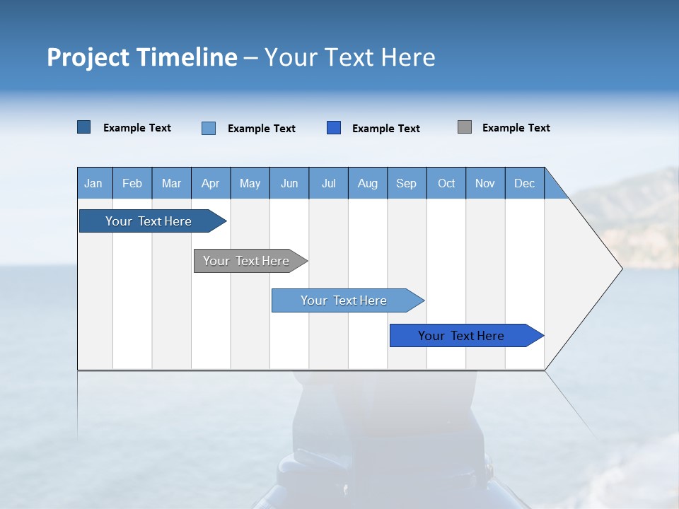 View Aerial Holiday PowerPoint Template