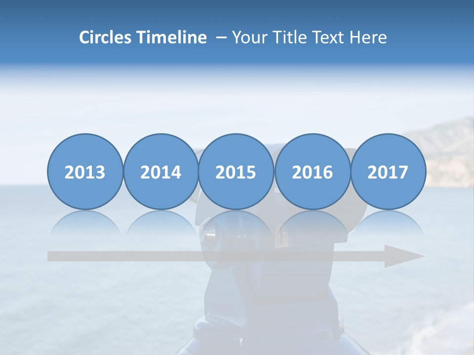 View Aerial Holiday PowerPoint Template