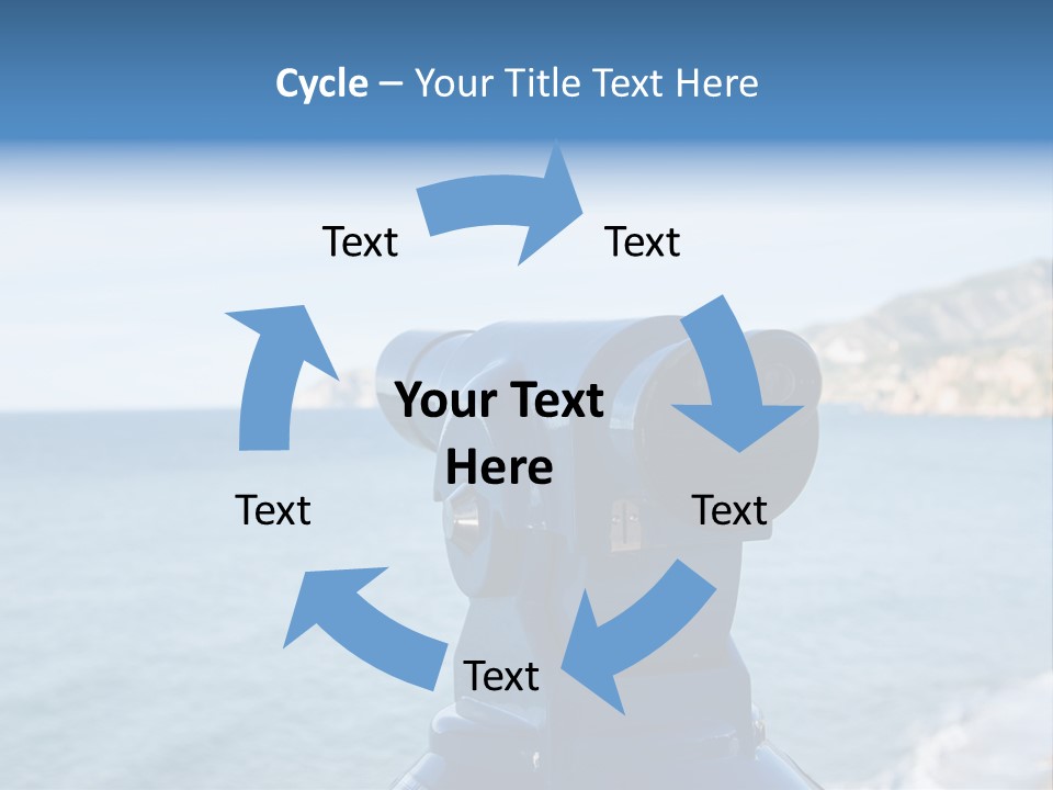 View Aerial Holiday PowerPoint Template