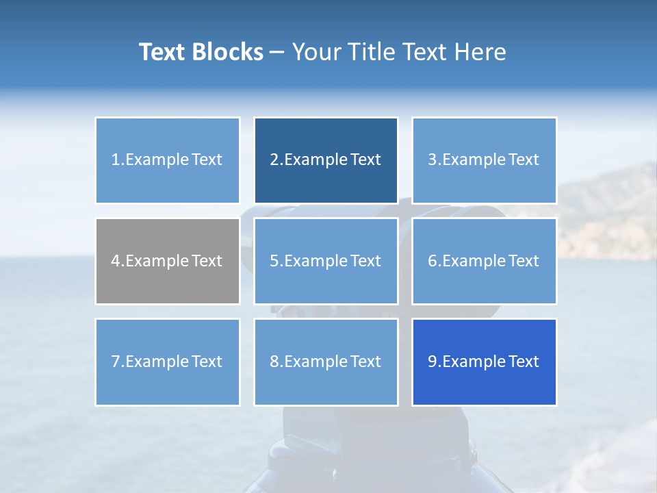 View Aerial Holiday PowerPoint Template