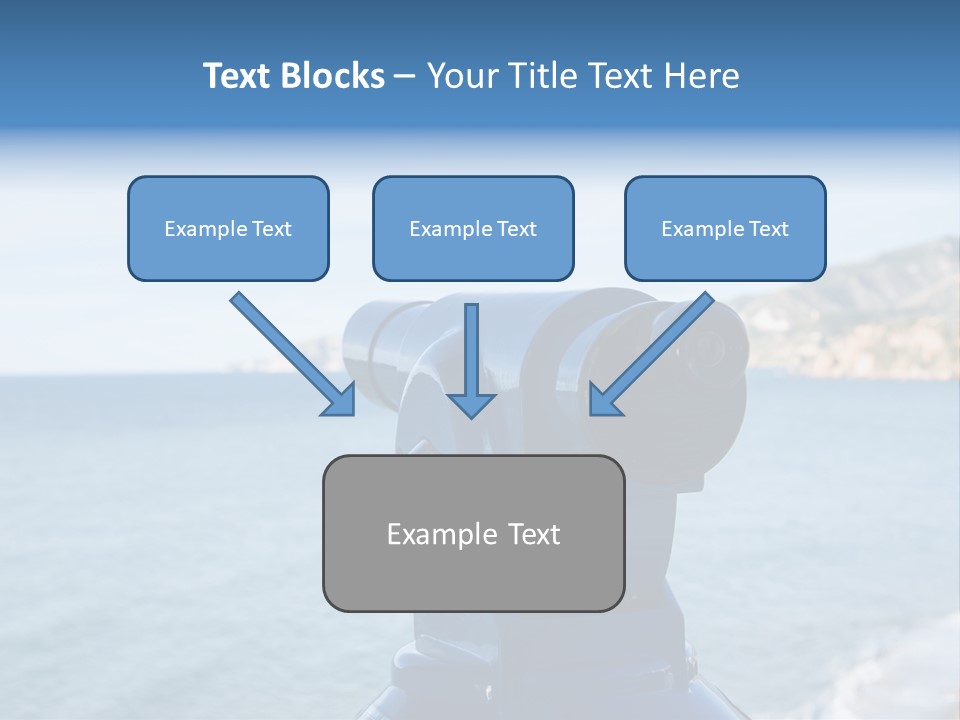 View Aerial Holiday PowerPoint Template